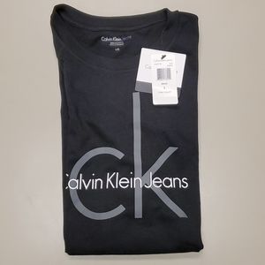 Mens L Calvin Klein Tshirt Black